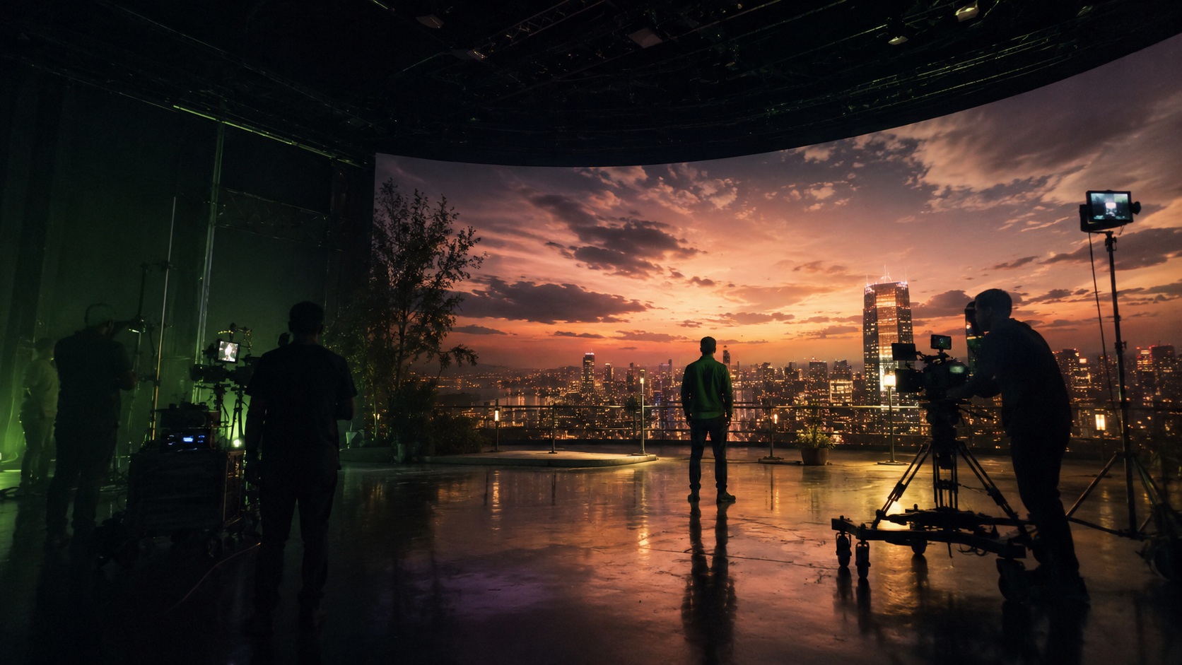 DPS Studios virtual production stage